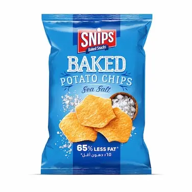 Snips Baked Chips Sea Salt 165g 