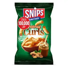 Snips Peanut Curls 230g 