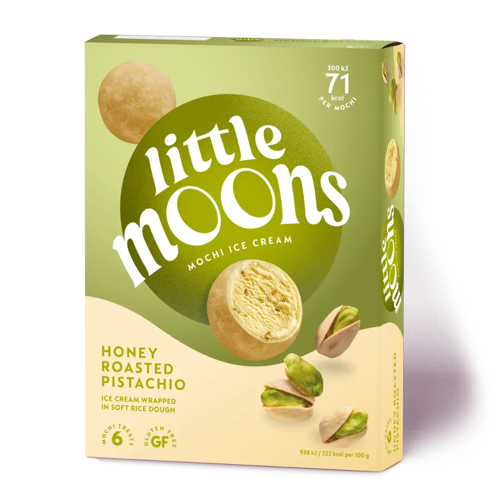 Little Moons Honey Roasted Pistachio Mochi Ice Cream