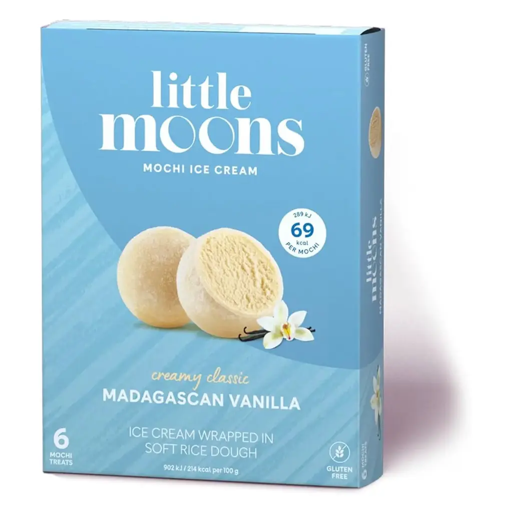 Little Moons Vanilla Mochi Ice Cream 