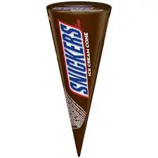 Snickers Ice Cream Cone 