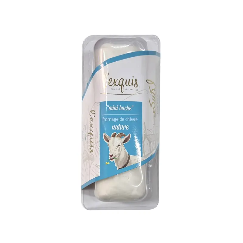  L'exquis mini Buche Fromage De Chèvre Nature 