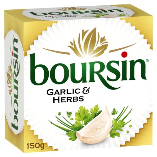 Boursin Garlic & Herbs  Cheese, 150g