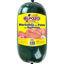 Elpozo Turkey Mortadella+Olives 