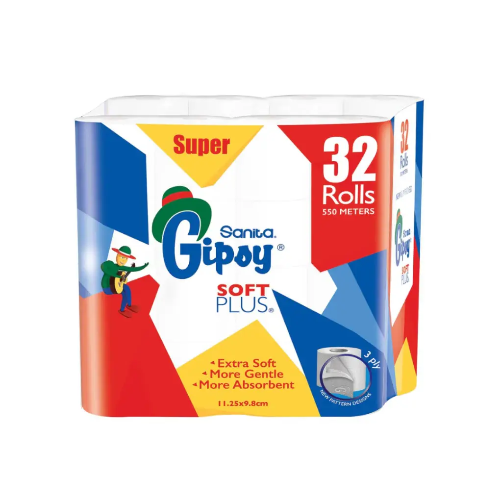 Sanita Gipsy Soft Plus 32 Rolls 