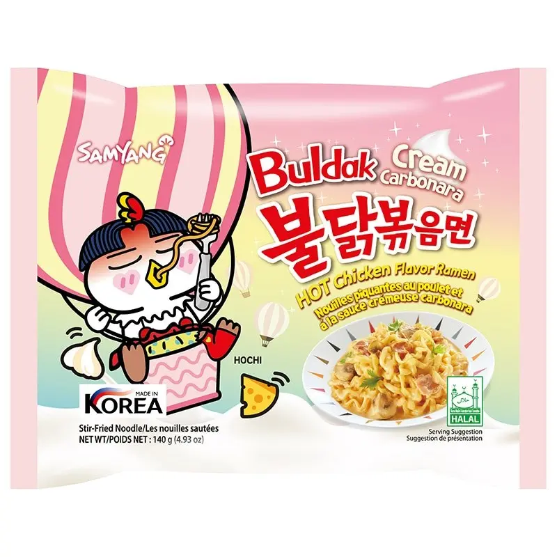 Buldak Hot Chicken Flavor Cream Carbonara 
