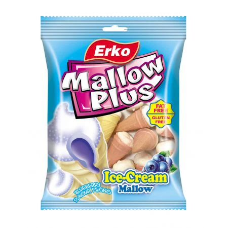 Erko Mallow Plus Blueberry Flavor 
