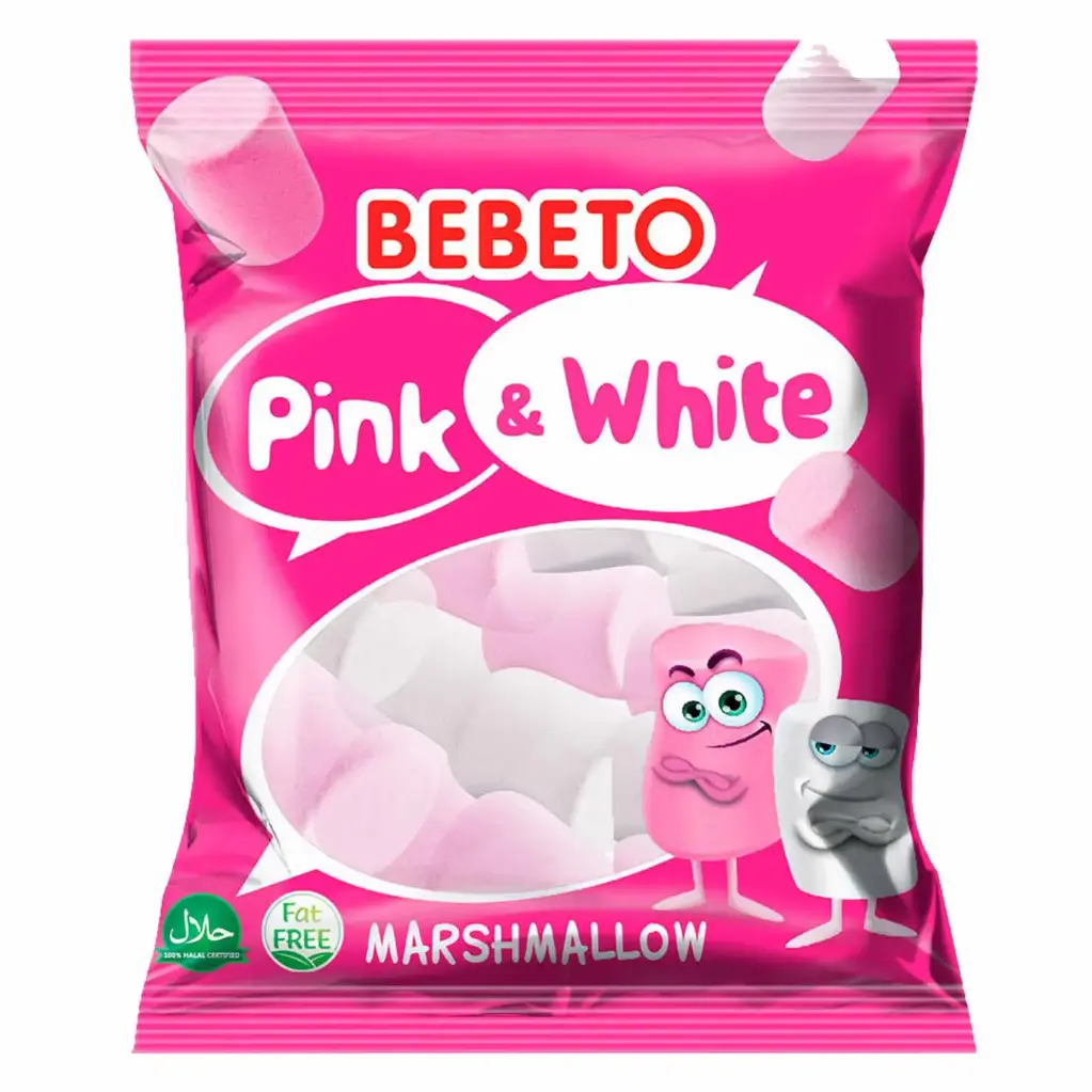 Bebeto pink&White 135g 