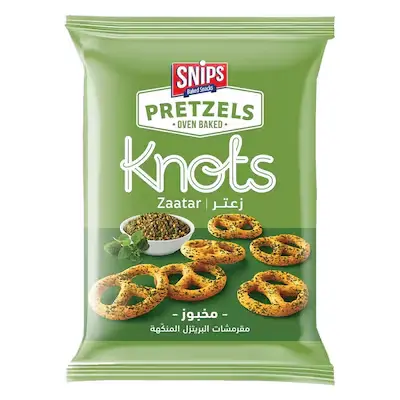 Snips Pretzels Knots Zaatar 