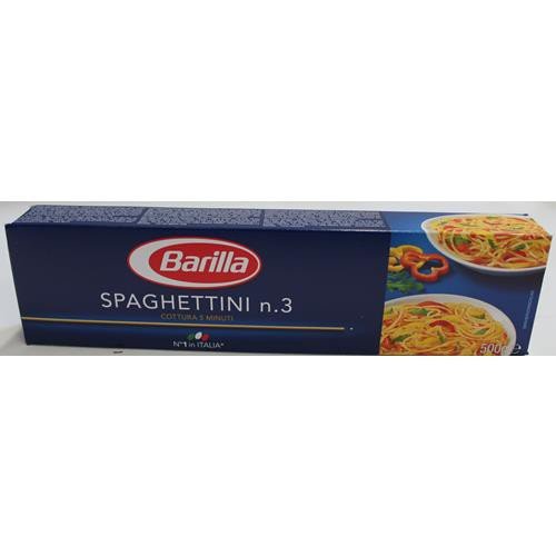  Barilla Spaghettini No. 3 500g 