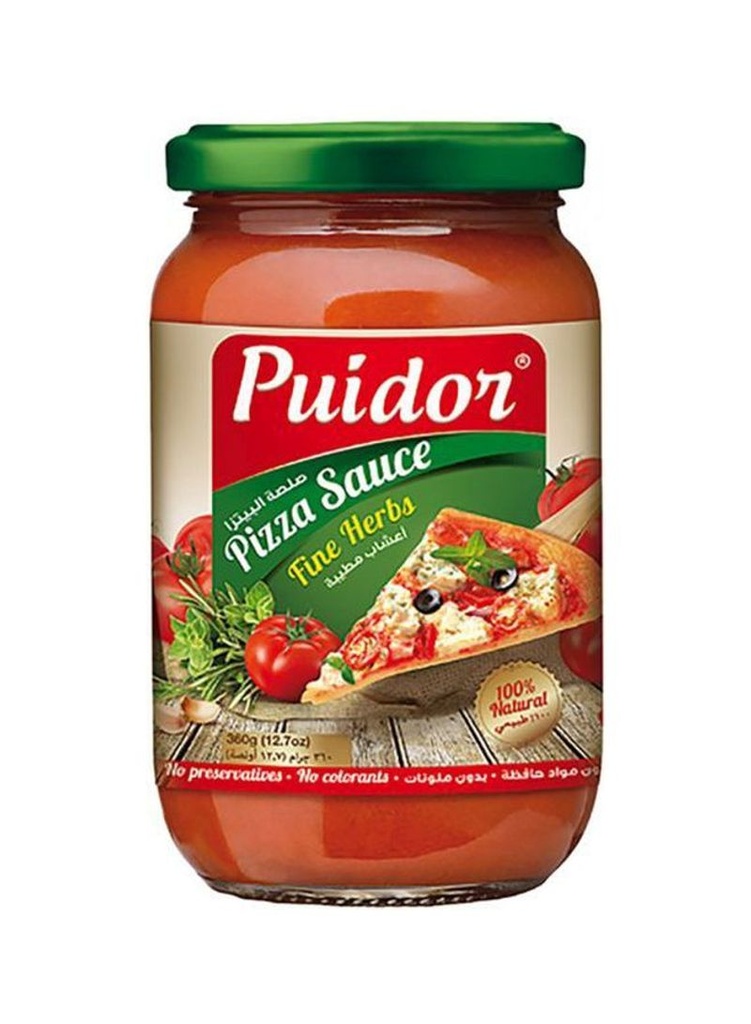  Puidor Pizza Sauce Fine Herbs 360g