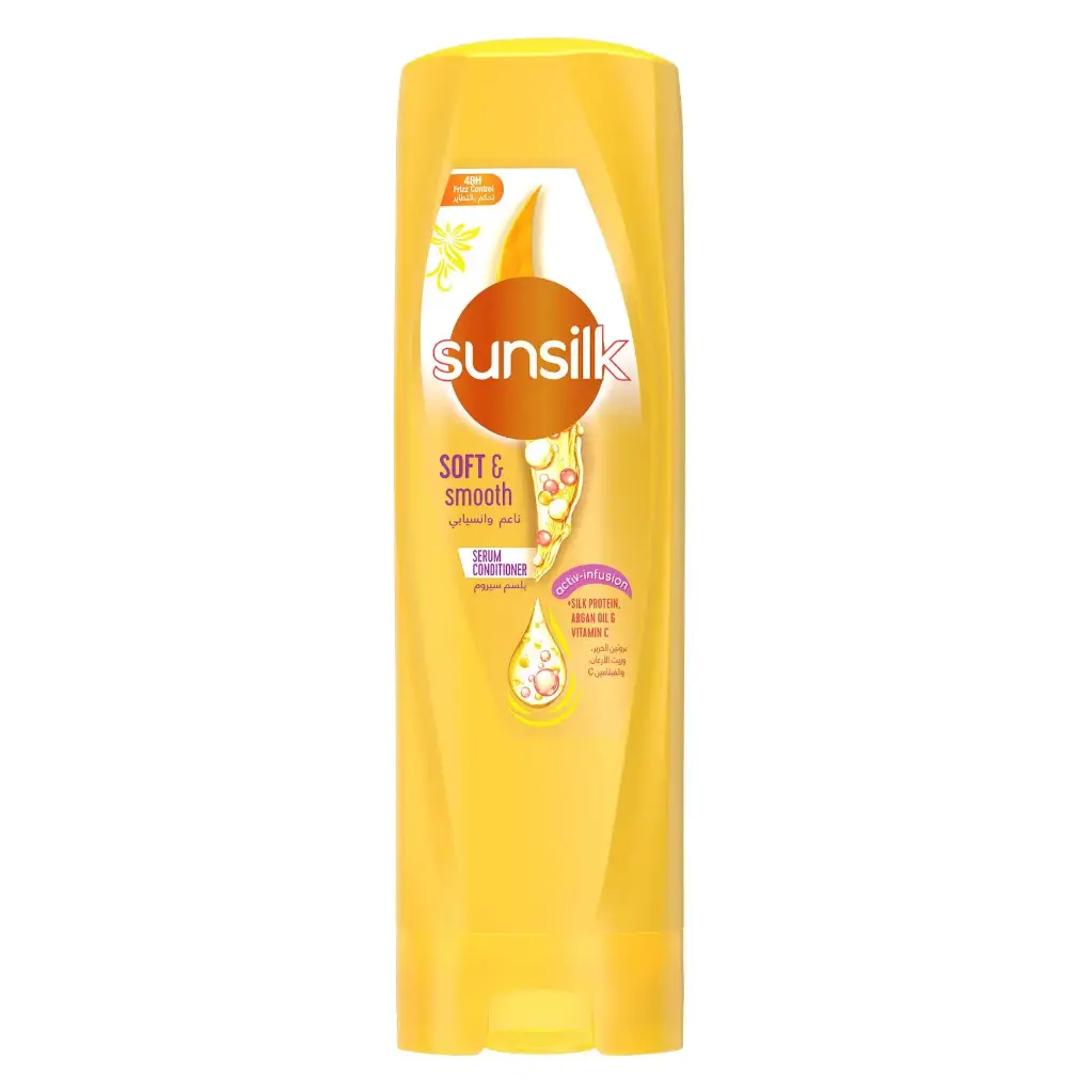 Sunslik Soft&Smooth Serum Conditioner Argan Oil& Vitamin C 350ML 