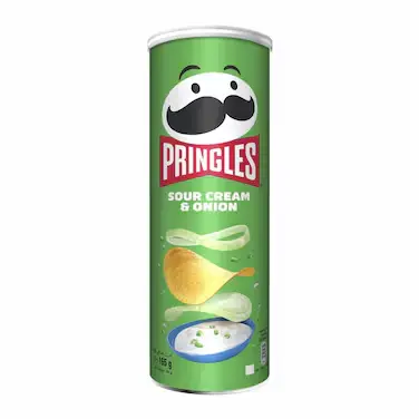 Pringles Sour Cream & Onion 165g 