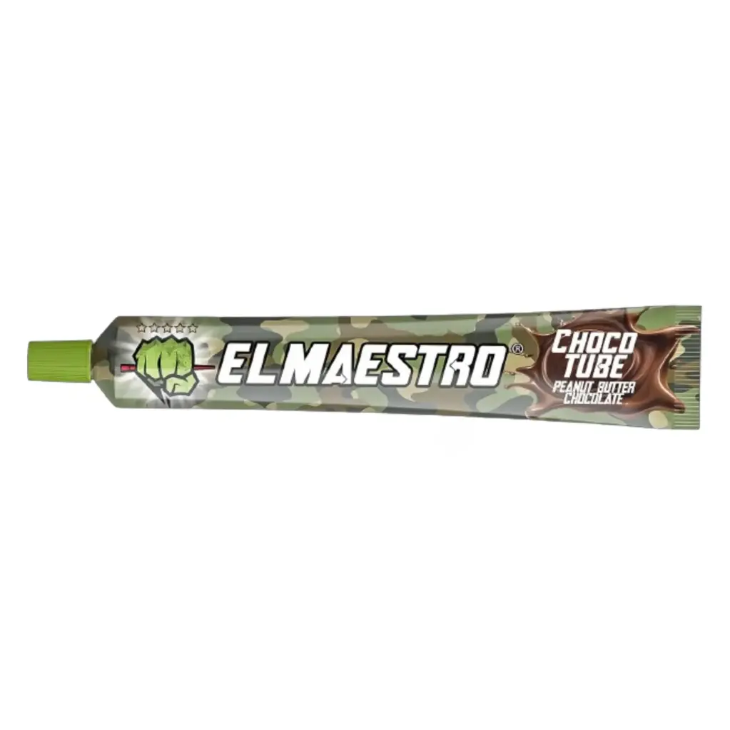 El Maestro Choco Tube Peanut Butter Chocolate 