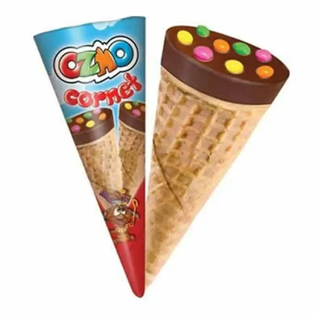 Ozmo Chocolate Cone with Bonibon