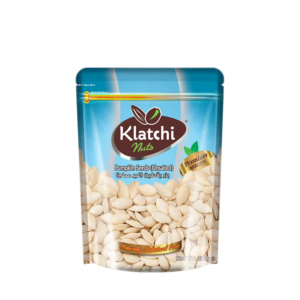 Klatchi Nuts Pumpkin Seeds Unsalted 225g 