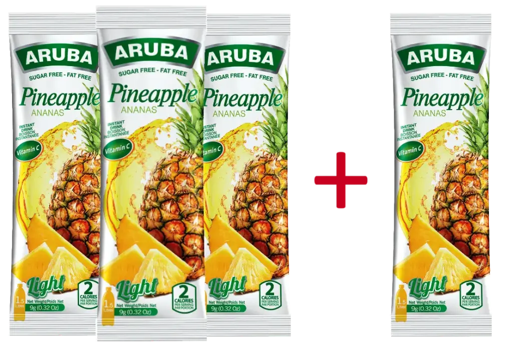 Aruba drink - Pineapple light 3+1