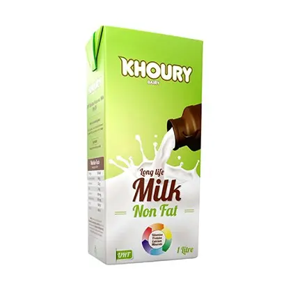 Khoury UHT Milk Non Fat 