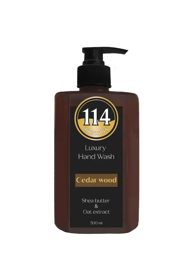 114 Luxury Hand Washh Cedar Wood 500ml 