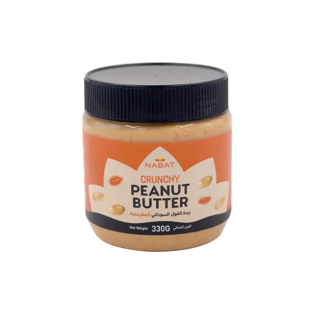Nabat Crunchy Peanut Butter 330g 