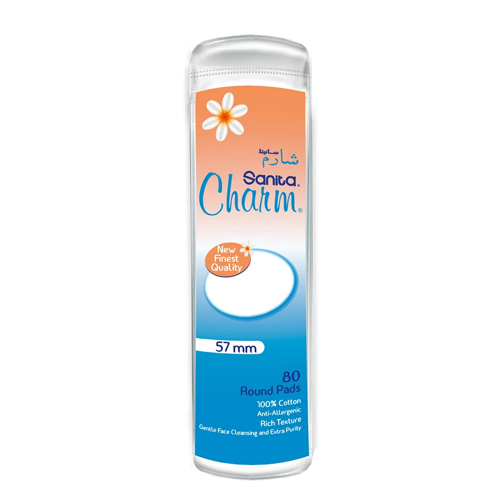 Sanita Charm 80 Makeup Pads 