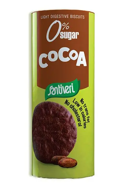 Santiveri Biscuits Digestive Light with Cocoa