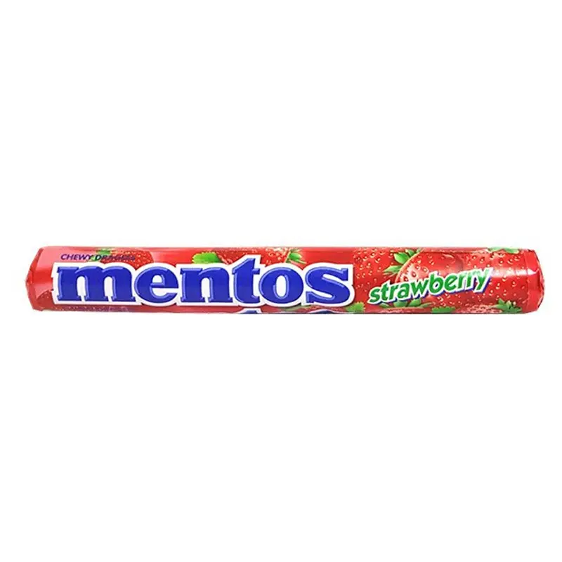 Mentos Chew Candy Strawberry 