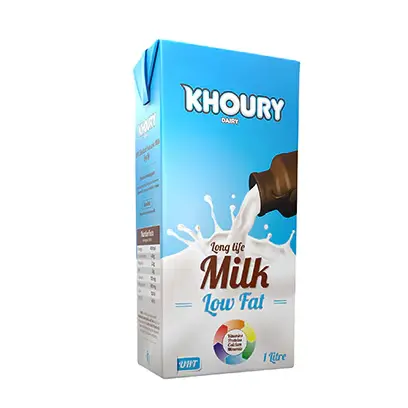 Khoury UHT Milk Low Fat 1L 