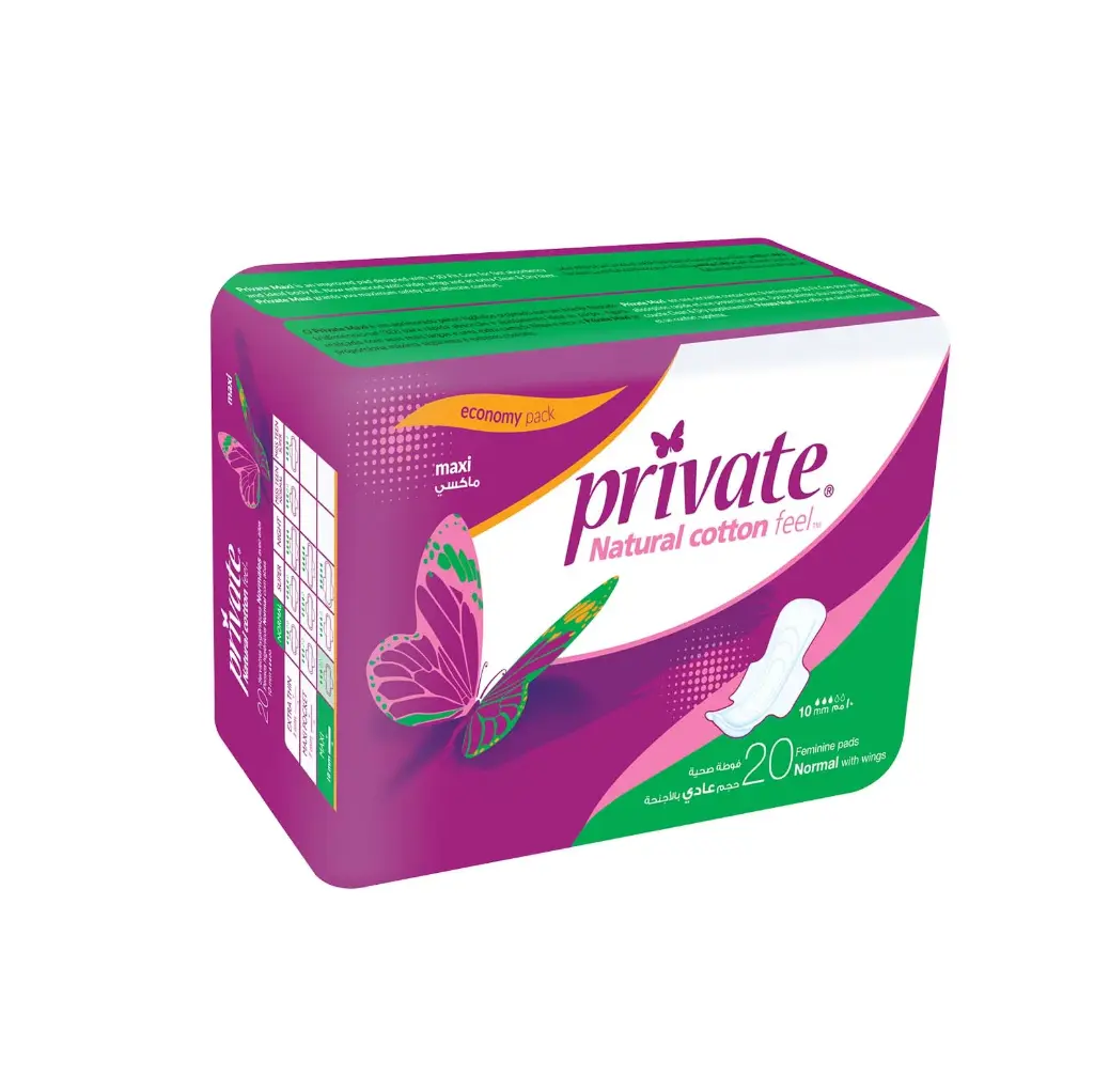 Private Feminine Pads With Wings