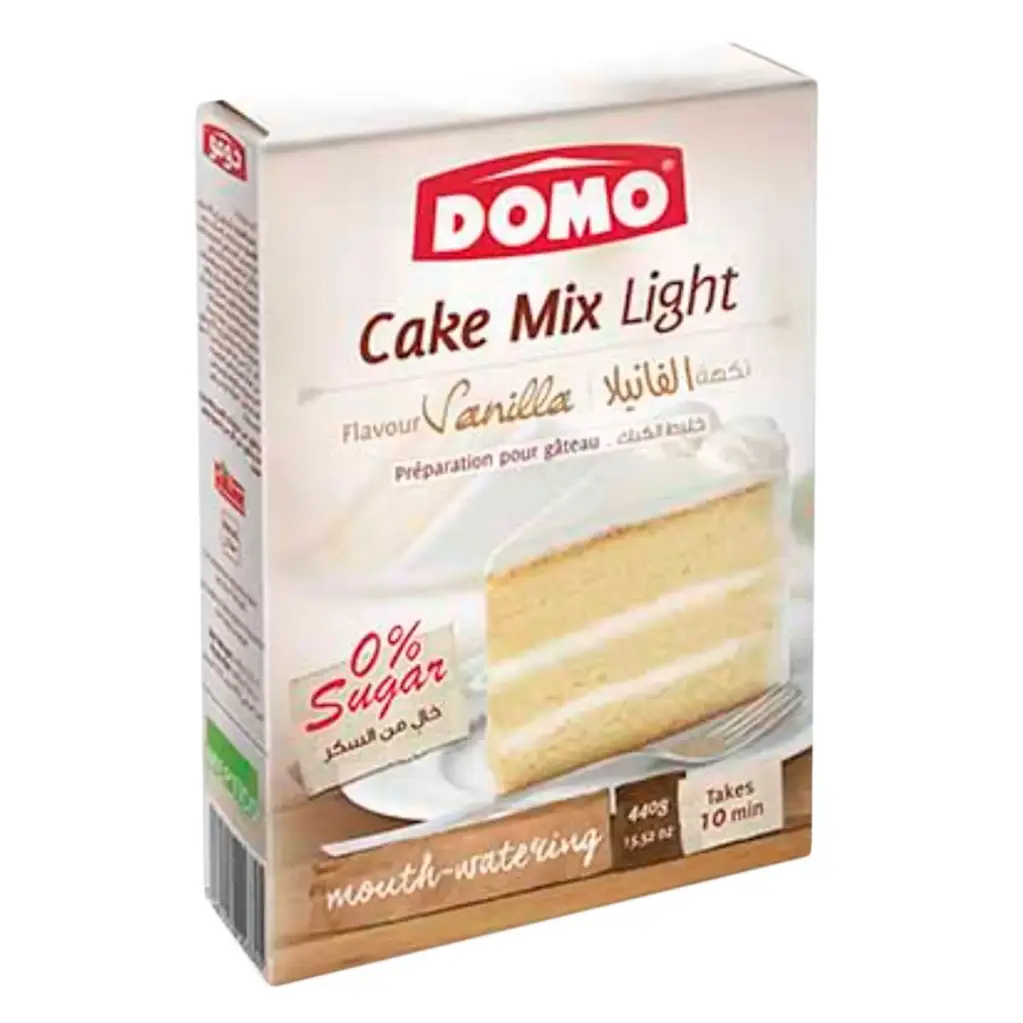 Domo Cake Mix Vanilla 
