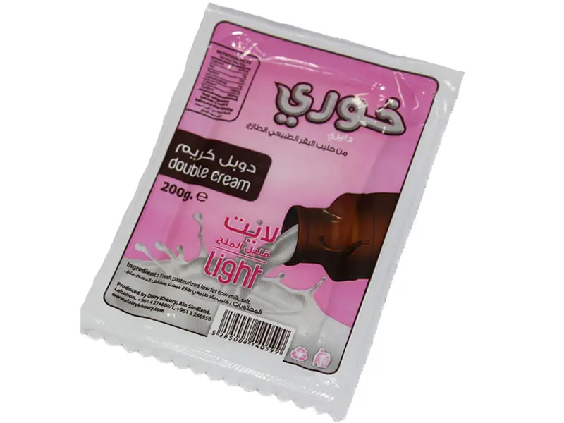 Khoury Double Cream Light 200g