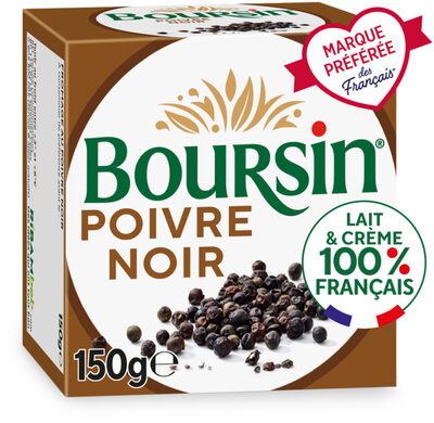 Boursin Black Pepper 150g
