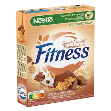 NESTLE FITNESS Chocolat Au Lait Céréales 375g