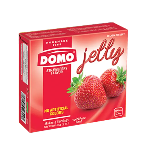 Domo Jelly Strawberry 85g