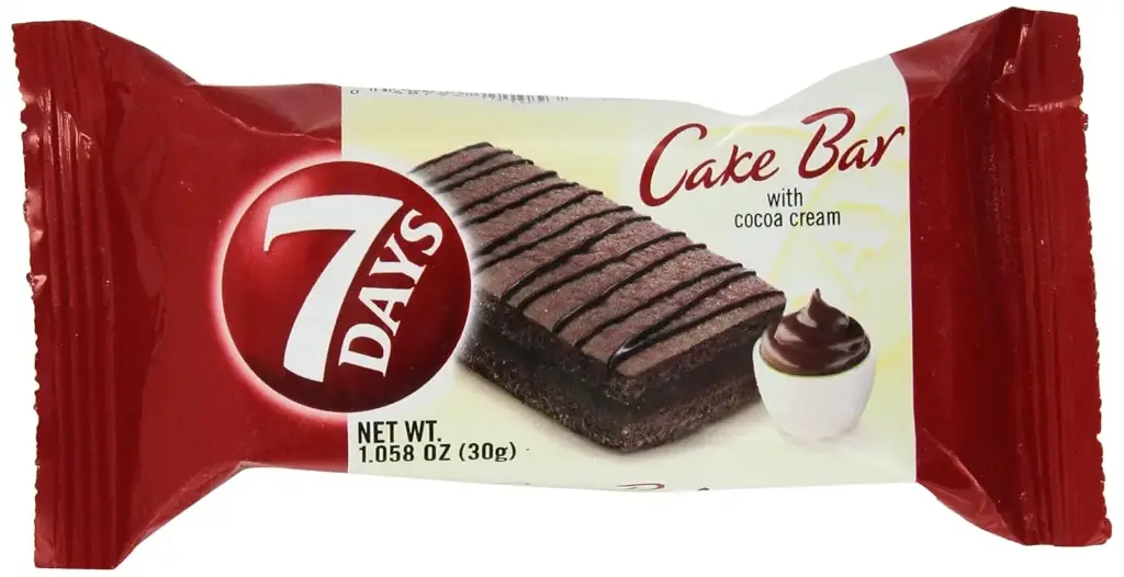 7days bar with cocoa 30g
