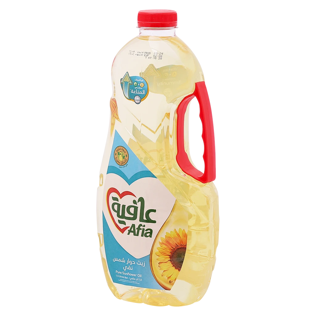 Afia Sunflower Oil 1.5 Liters