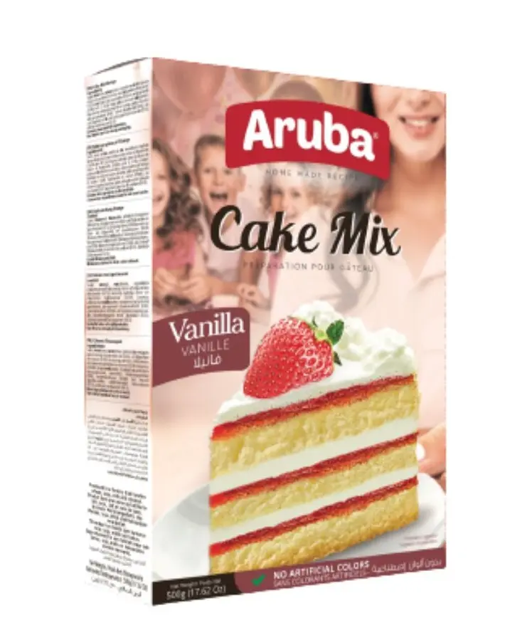Aruba Cake Mix Vanilla 500g