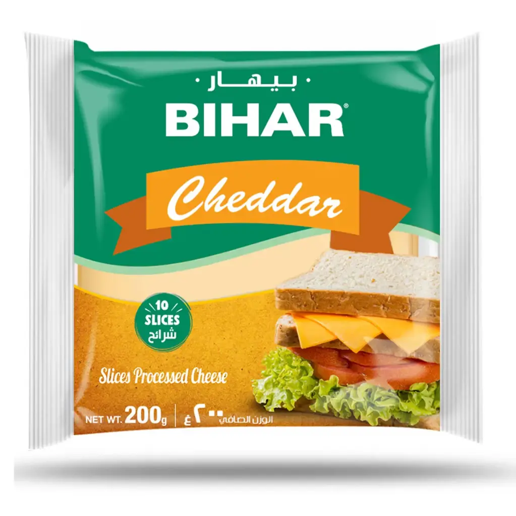 Bihar Cheddar Slices 180g