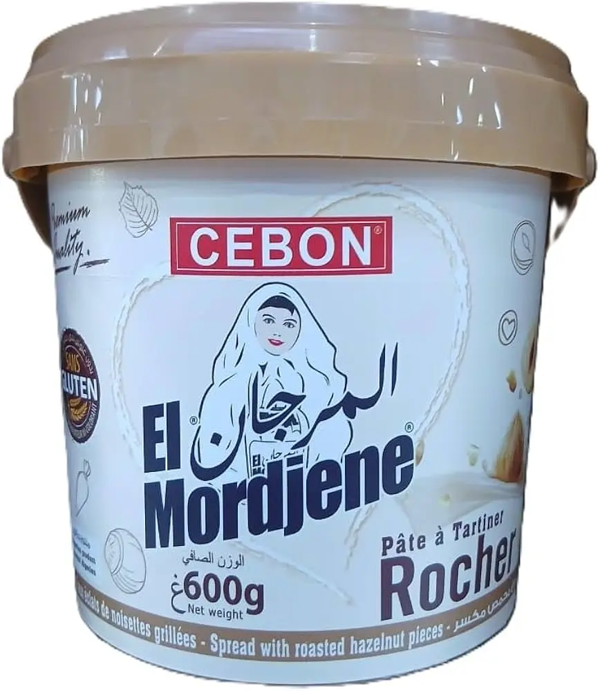 El Mordjene White spread hazelnut 600g