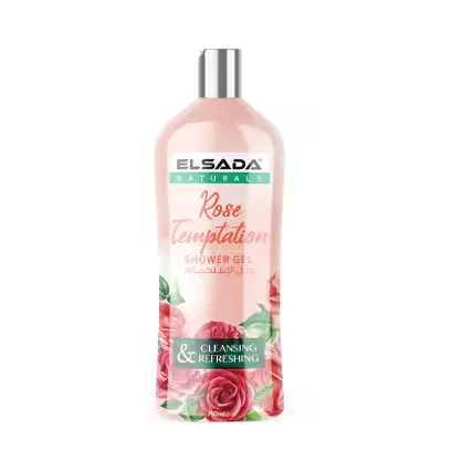 Elsada Shower Gel Rose 750ml