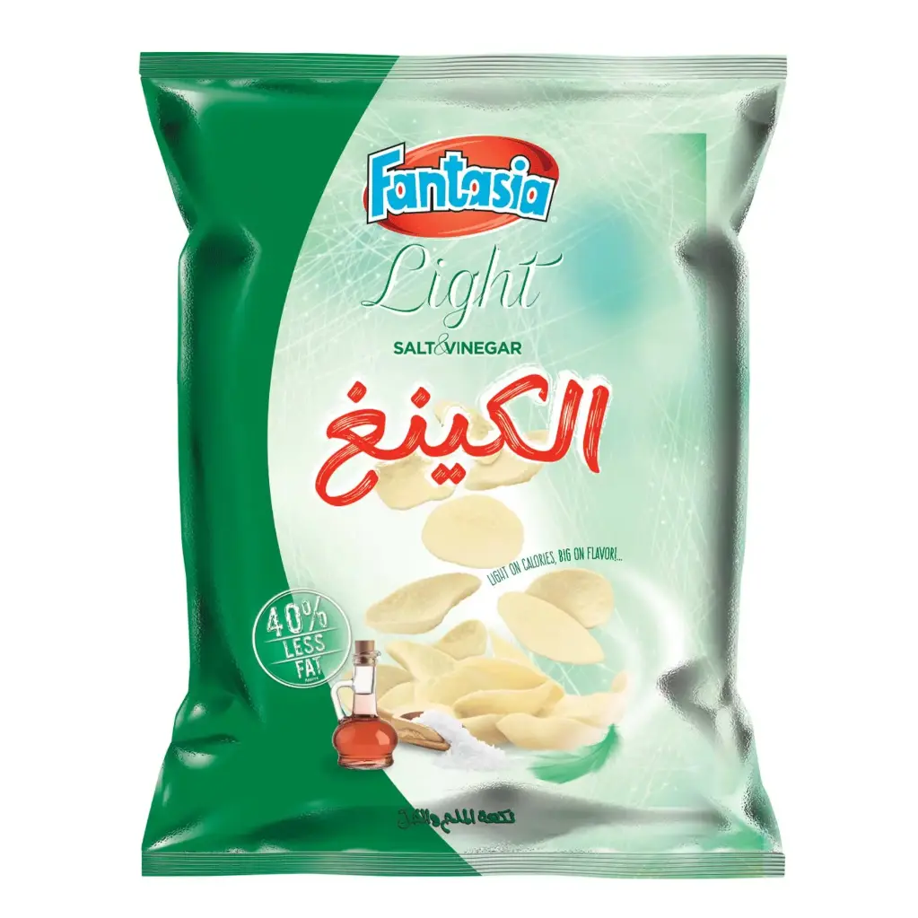 Fantasia Light Salt And Vinegar 100G