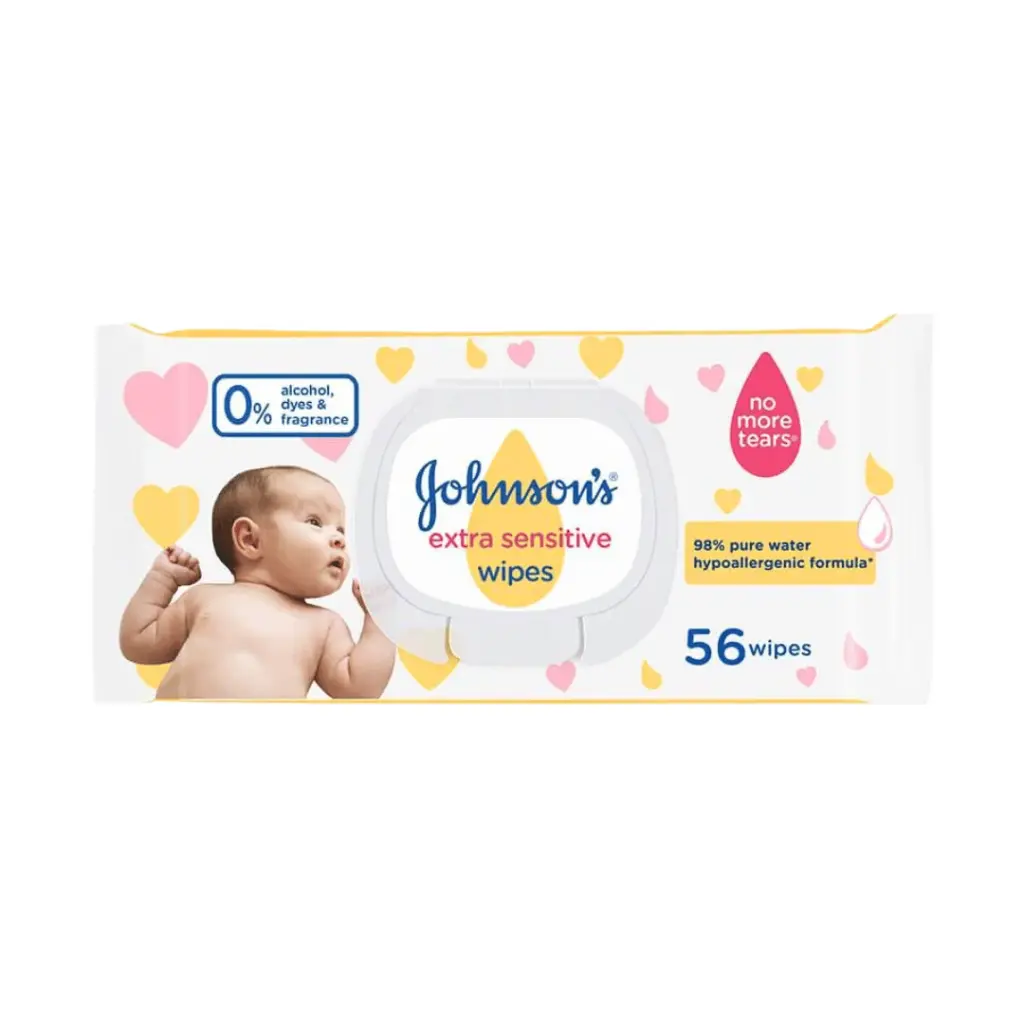 Johnsons 56 Wipes