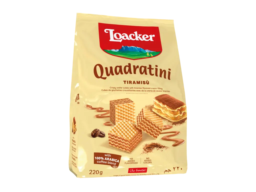 Loacker Quadratini Tiramisu 125g