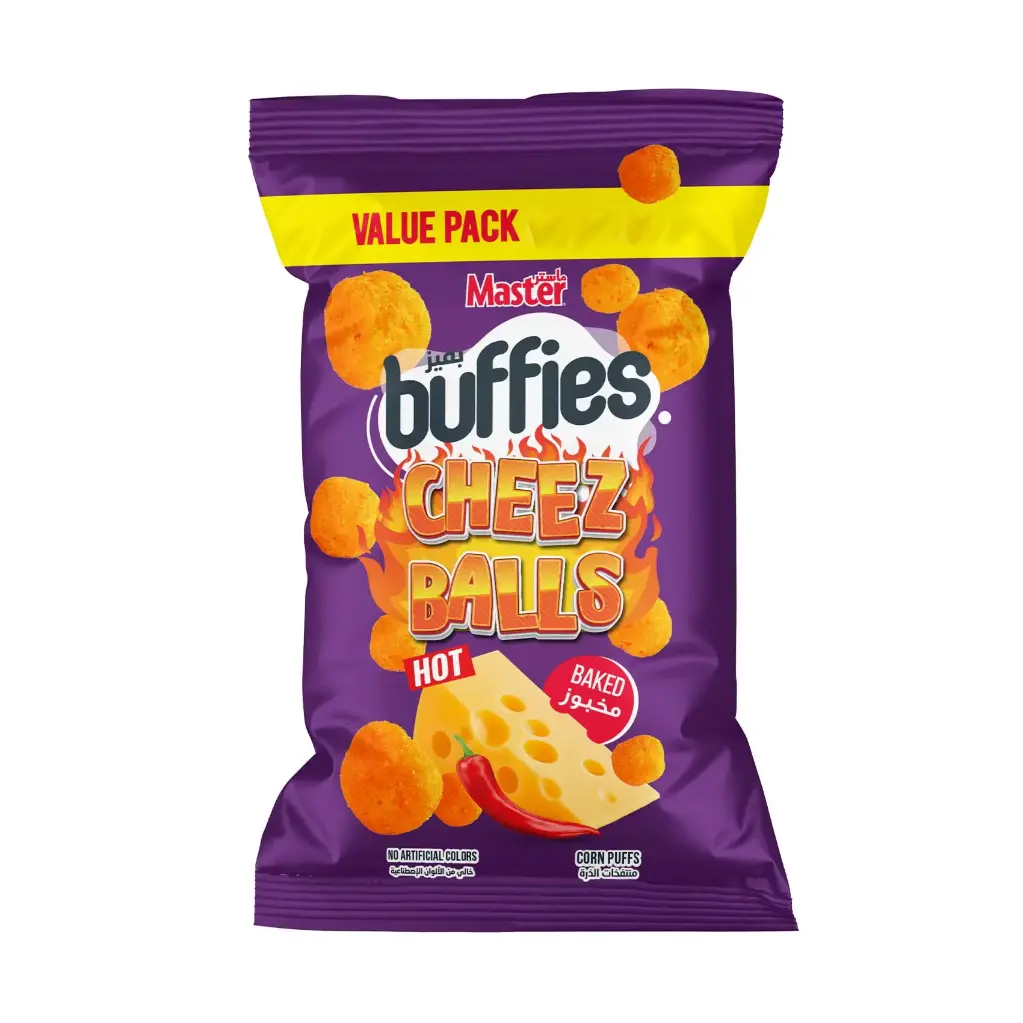 Master Buffies Hot Cheese Balls 140g