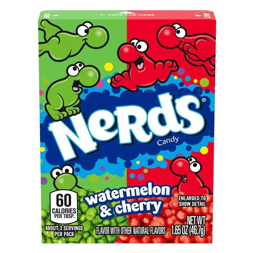 Nerds Watermelon& cherry 46g
