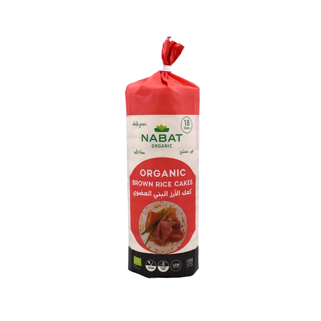 Organic Brown Rice Cake Salt free