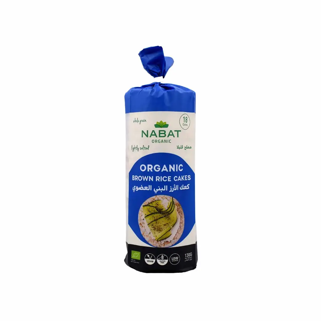 Organic Brown Rice Cakes Lightly