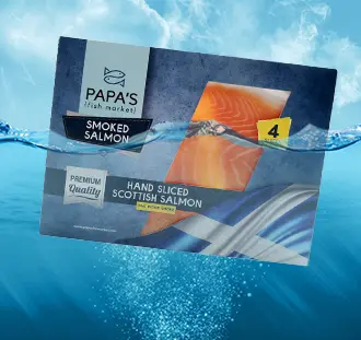 PAPAS FISH SMOKED SALMON 4 SLICES 120G