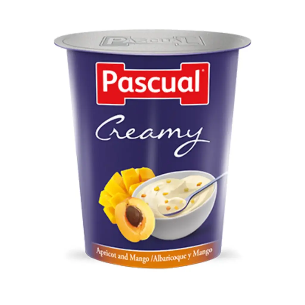 Pascual Creamy Apricot-Mango Yogurt 120g