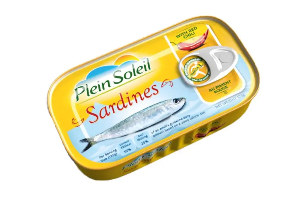 Plein Soleil Sardines Red Chili 125g